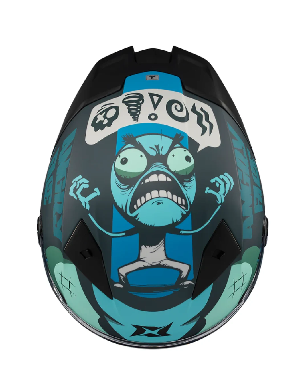 Каска AXXIS FENIX ANGRY FACE C7 MATT