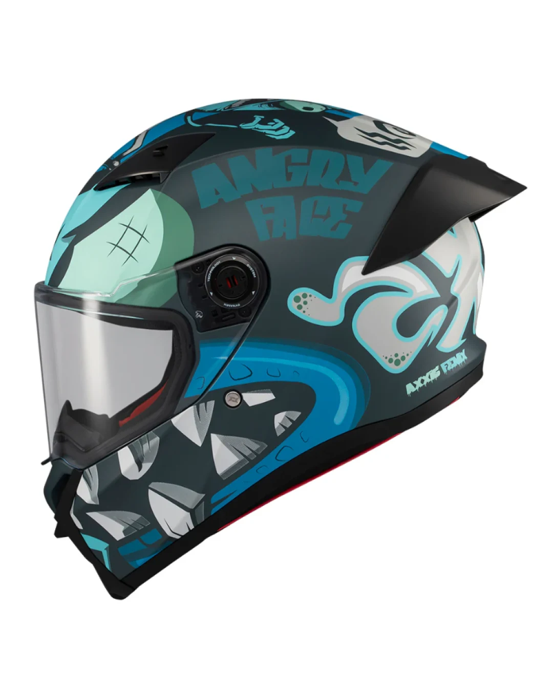 Каска AXXIS FENIX ANGRY FACE C7 MATT