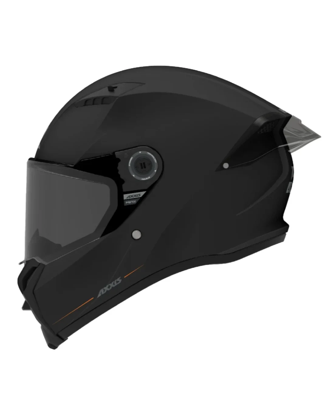 Каска AXXIS FENIX SOLID BLACK GLOSS