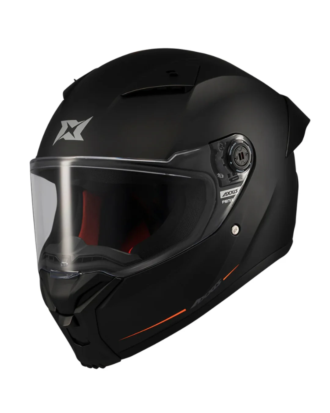 Каска AXXIS FENIX SOLID BLACK MATT