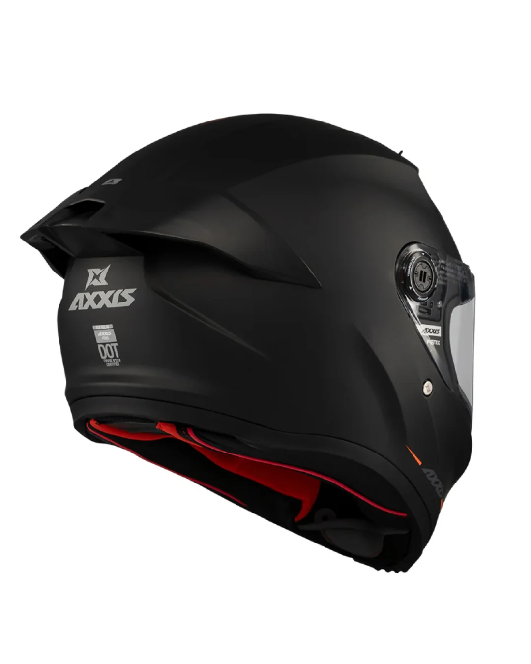 Каска AXXIS FENIX SOLID BLACK MATT