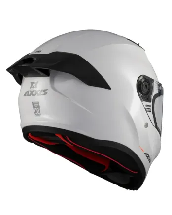 Каска AXXIS FENIX SOLID WHITE GLOSS