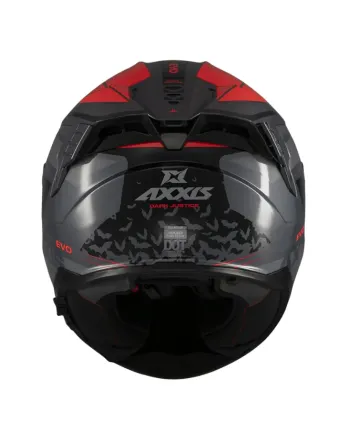 Каска AXXIS HAWK EVO SV DARK JUSTICE C4 MATT