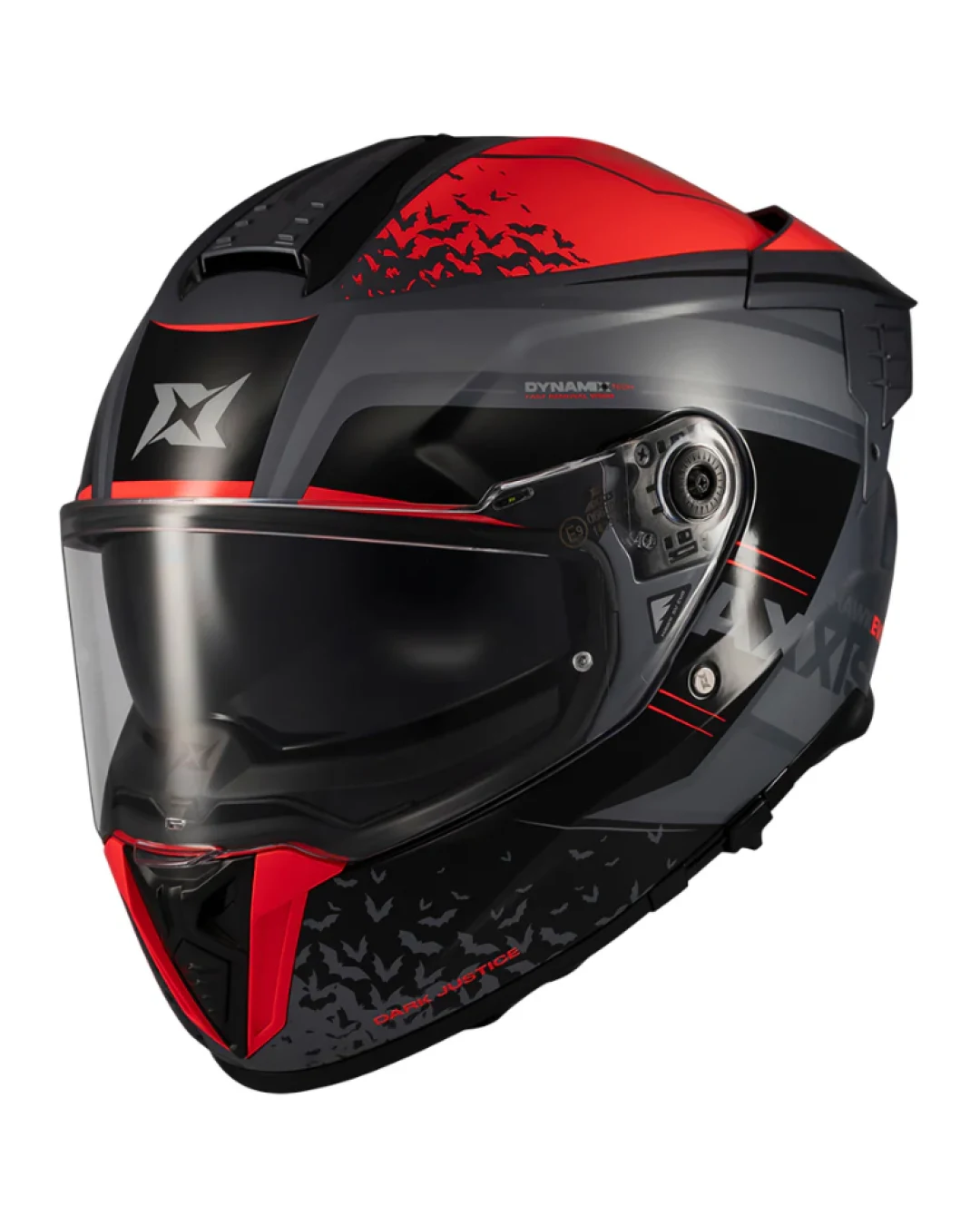 Каска AXXIS HAWK EVO SV DARK JUSTICE C4 MATT