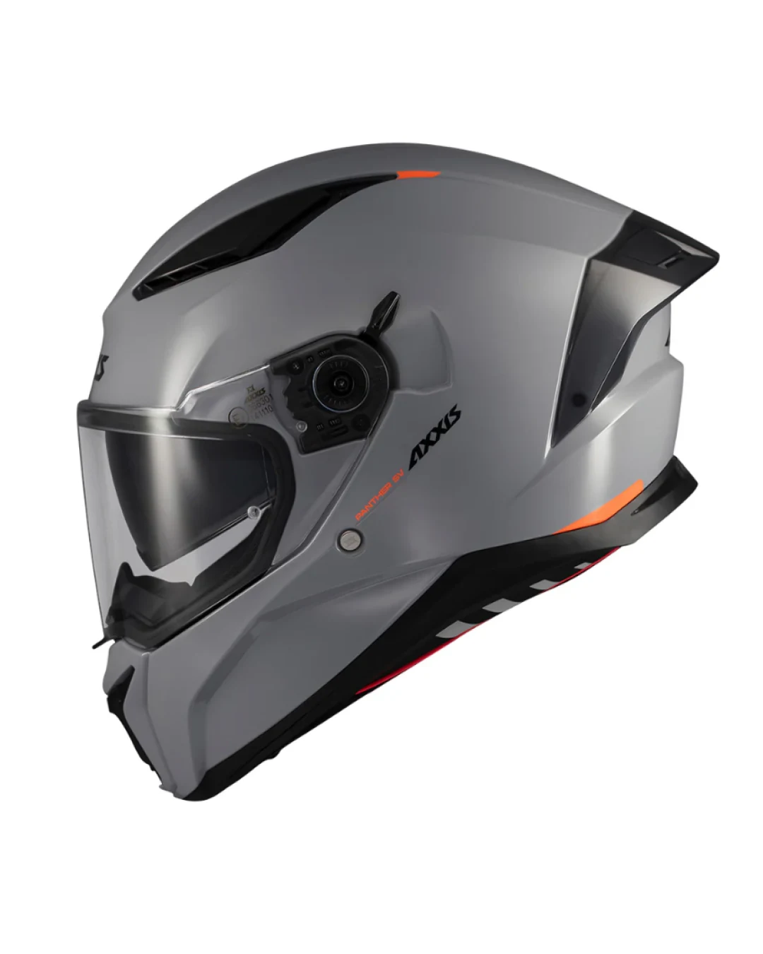 Каска AXXIS PANTHER SV SOLID A12 GREY GLOSS