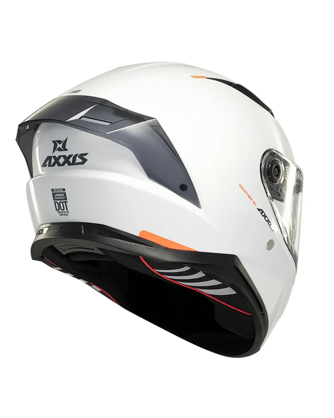 Каска AXXIS PANTHER SV SOLID WHITE GLOSS