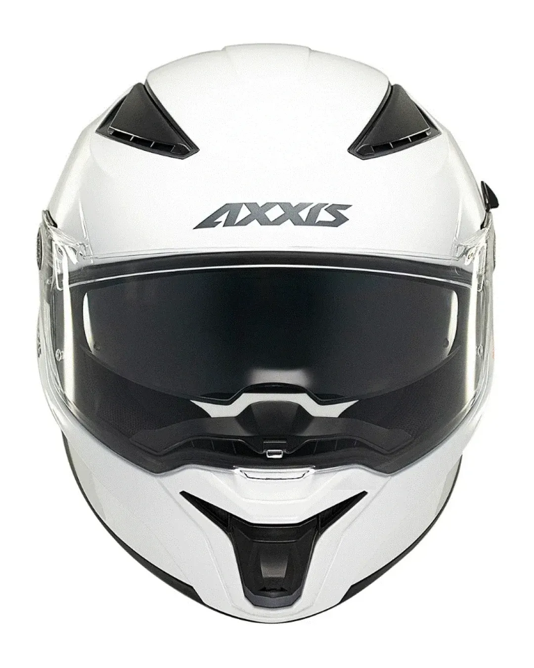 Каска AXXIS PANTHER SV SOLID WHITE GLOSS