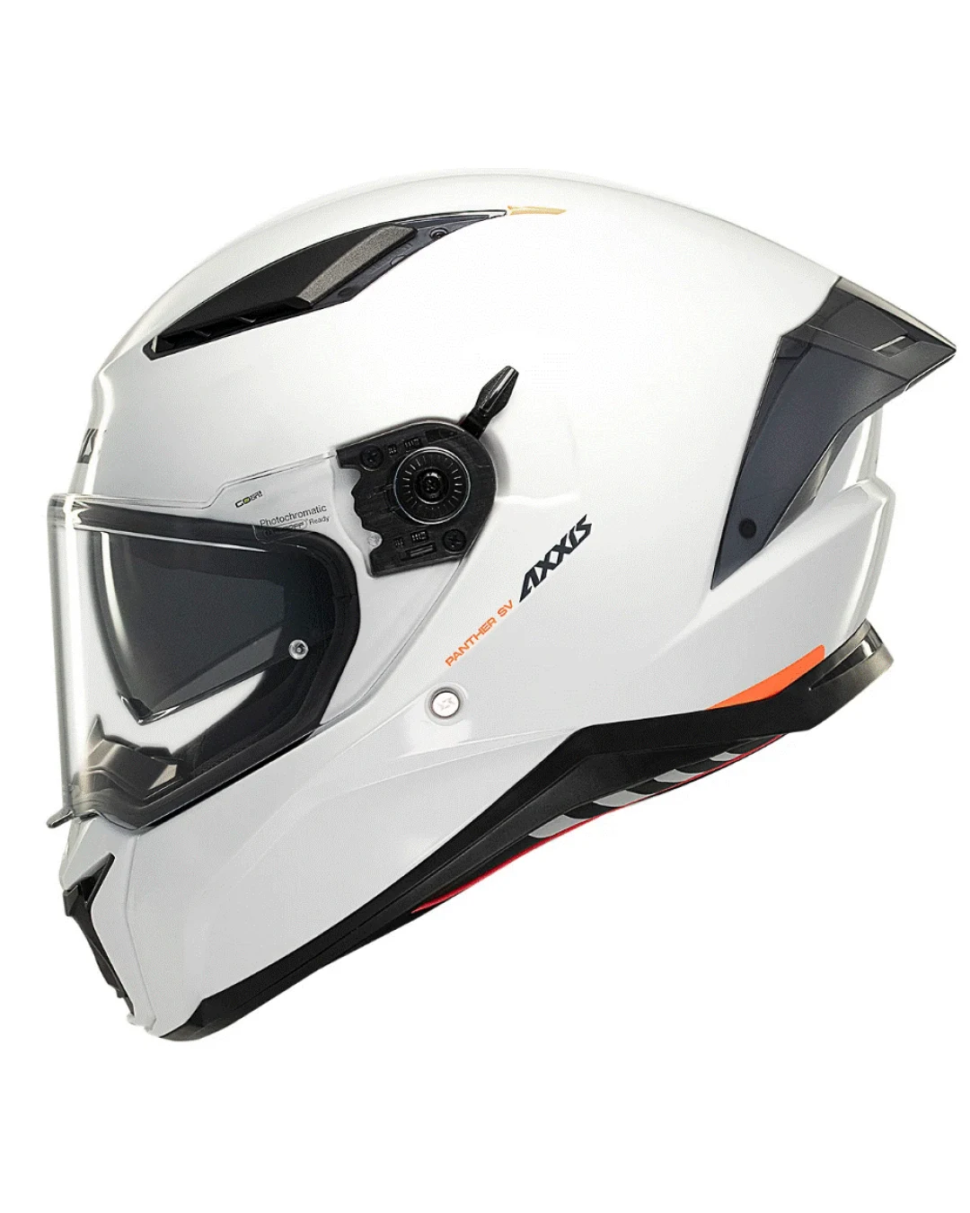 Каска AXXIS PANTHER SV SOLID WHITE GLOSS