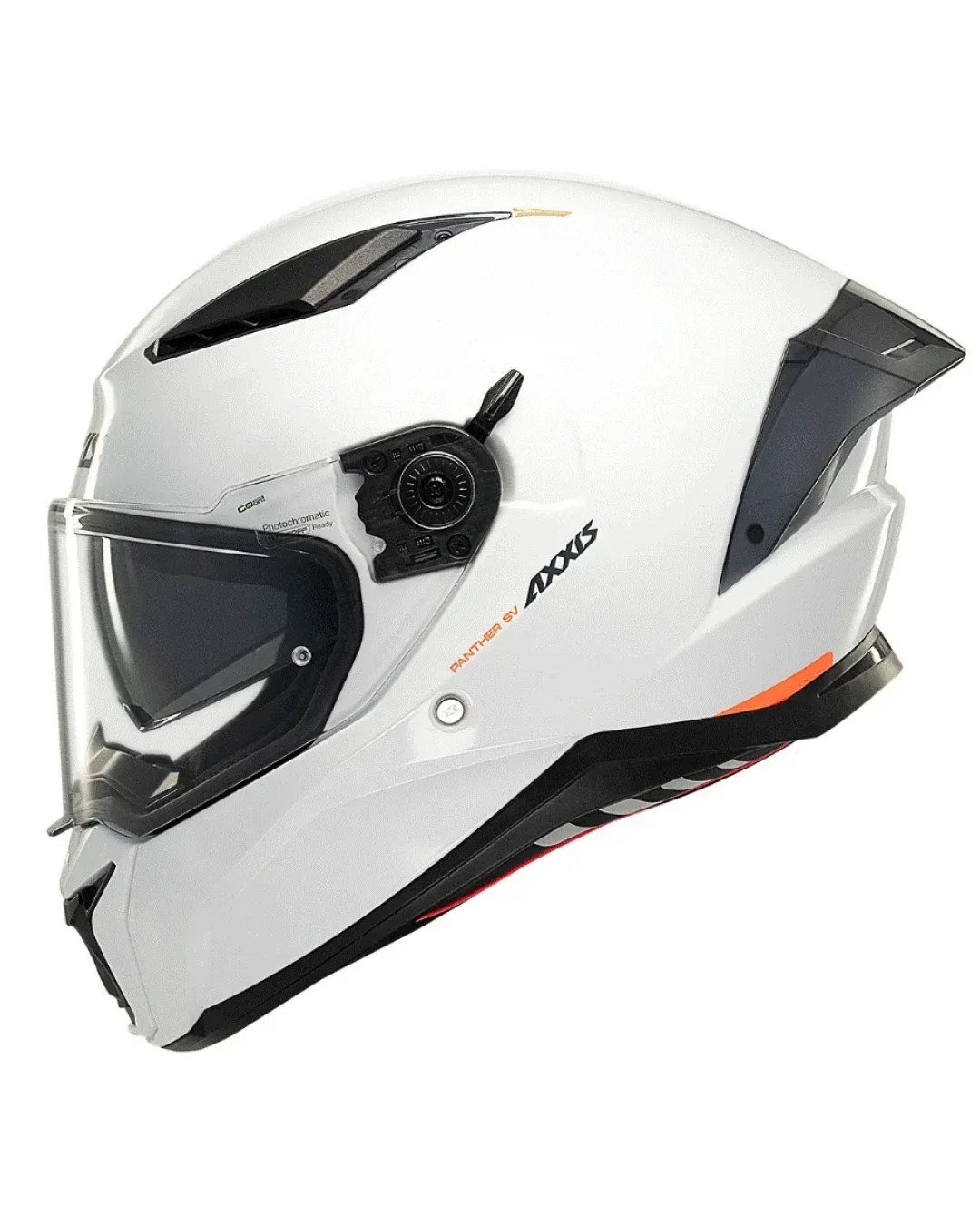 Каска AXXIS PANTHER SV SOLID WHITE GLOSS