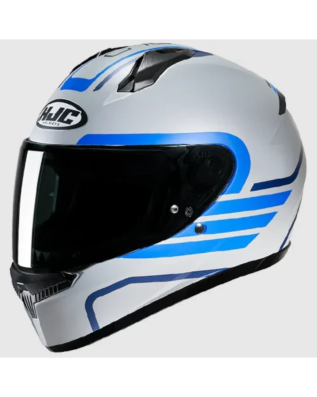 Каска HJC C10 LITO SILVER/BLUE