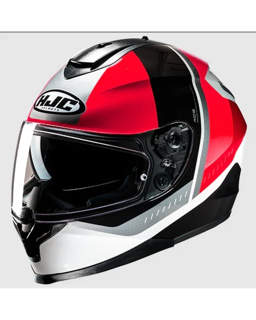 Каска HJC C70N ALIA BLACK/WHITE/RED