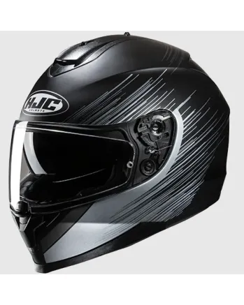 Каска HJC C70N SWAY BLACK/SILVER
