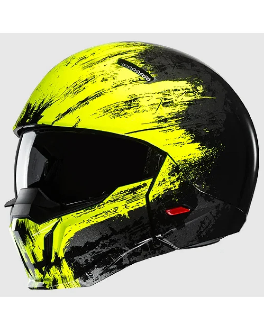 Каска HJC i20 FURIA BLACK/NEON YELLOW