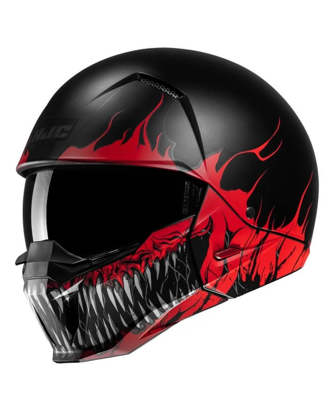 Каска HJC i20 Scraw MC1SF BLACK/RED MATT