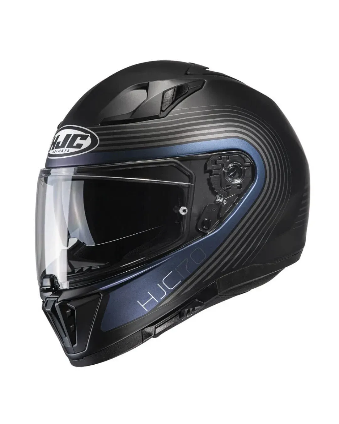 Каска HJC i70 SURF BLACK BLUE