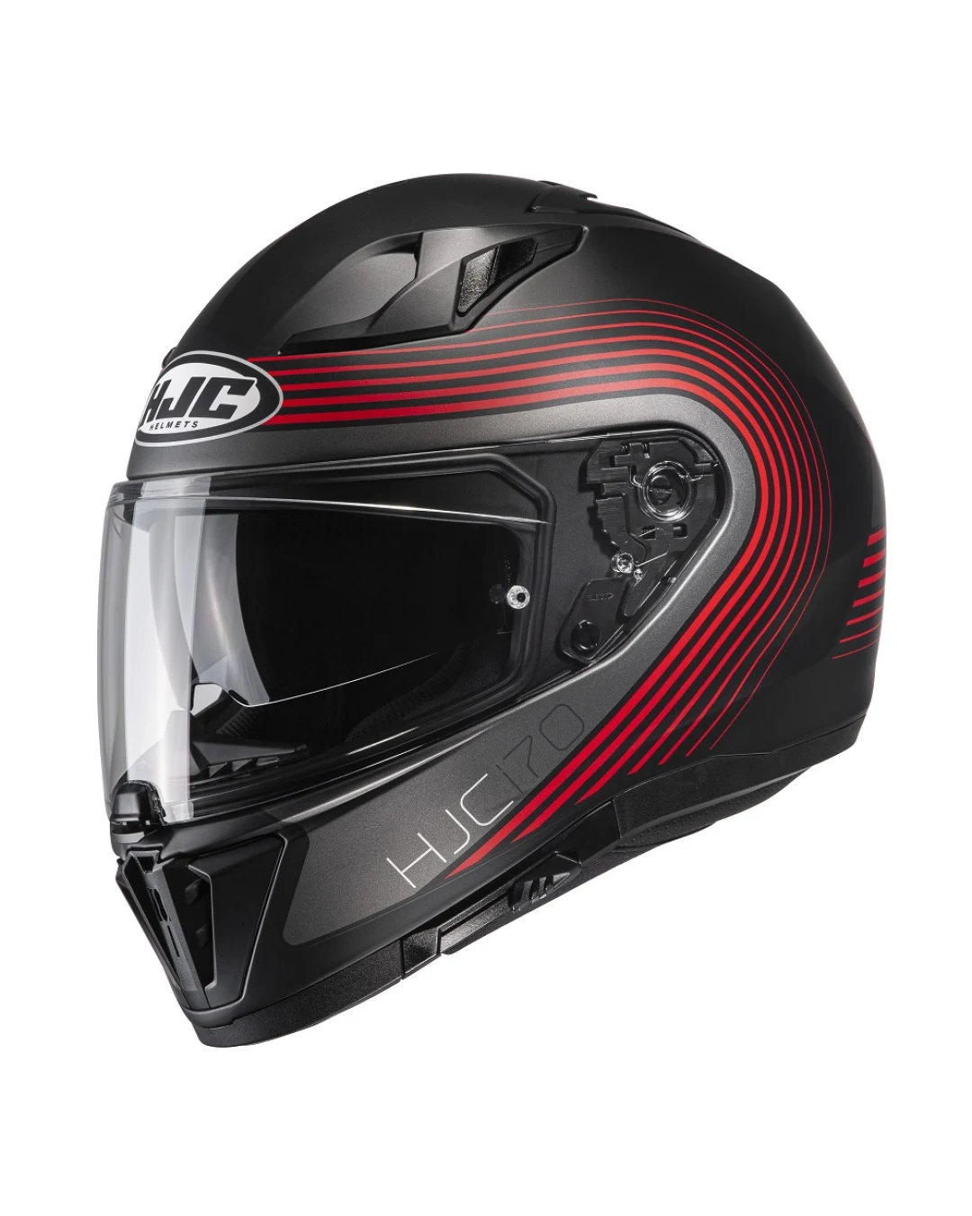 Каска HJC i70 SURF BLACK RED