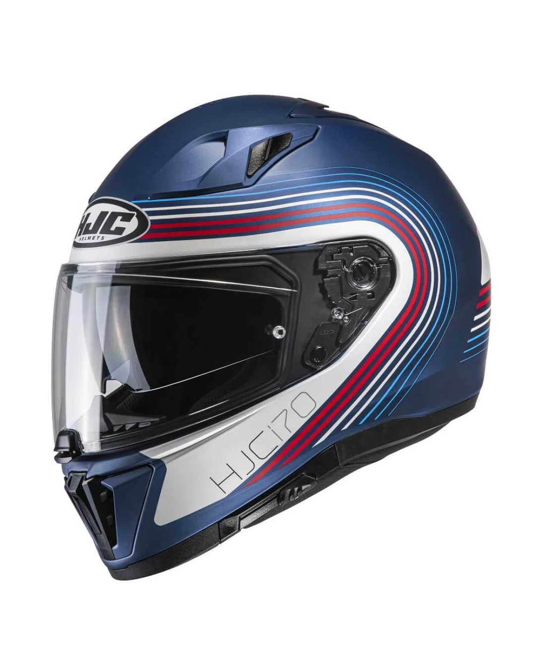 Каска HJC i70 SURF BLUE WHITE RED