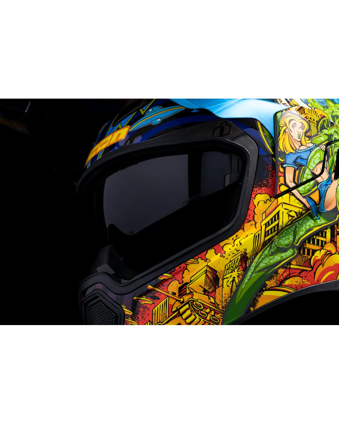 Каска ICON AIRFLITE Bugoid Blitz BL