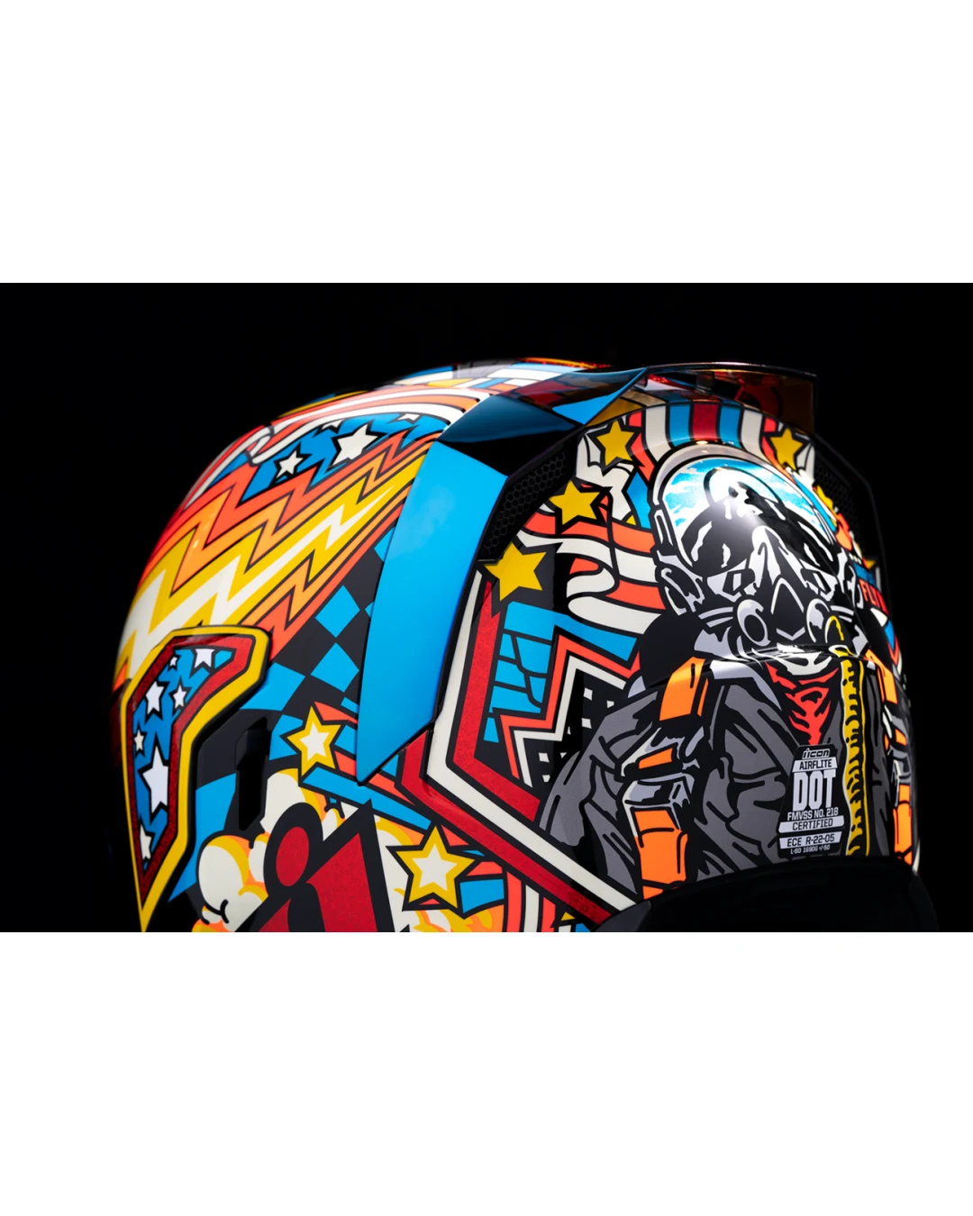 Каска ICON AIRFLITE ™ Flyboy BL