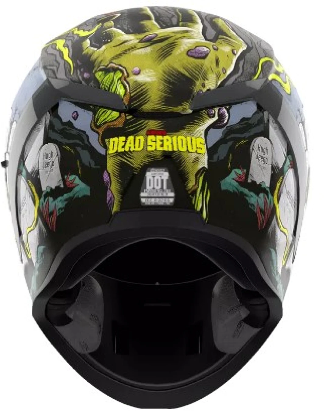 Каска ICON AIRFORM Dead Serious BK