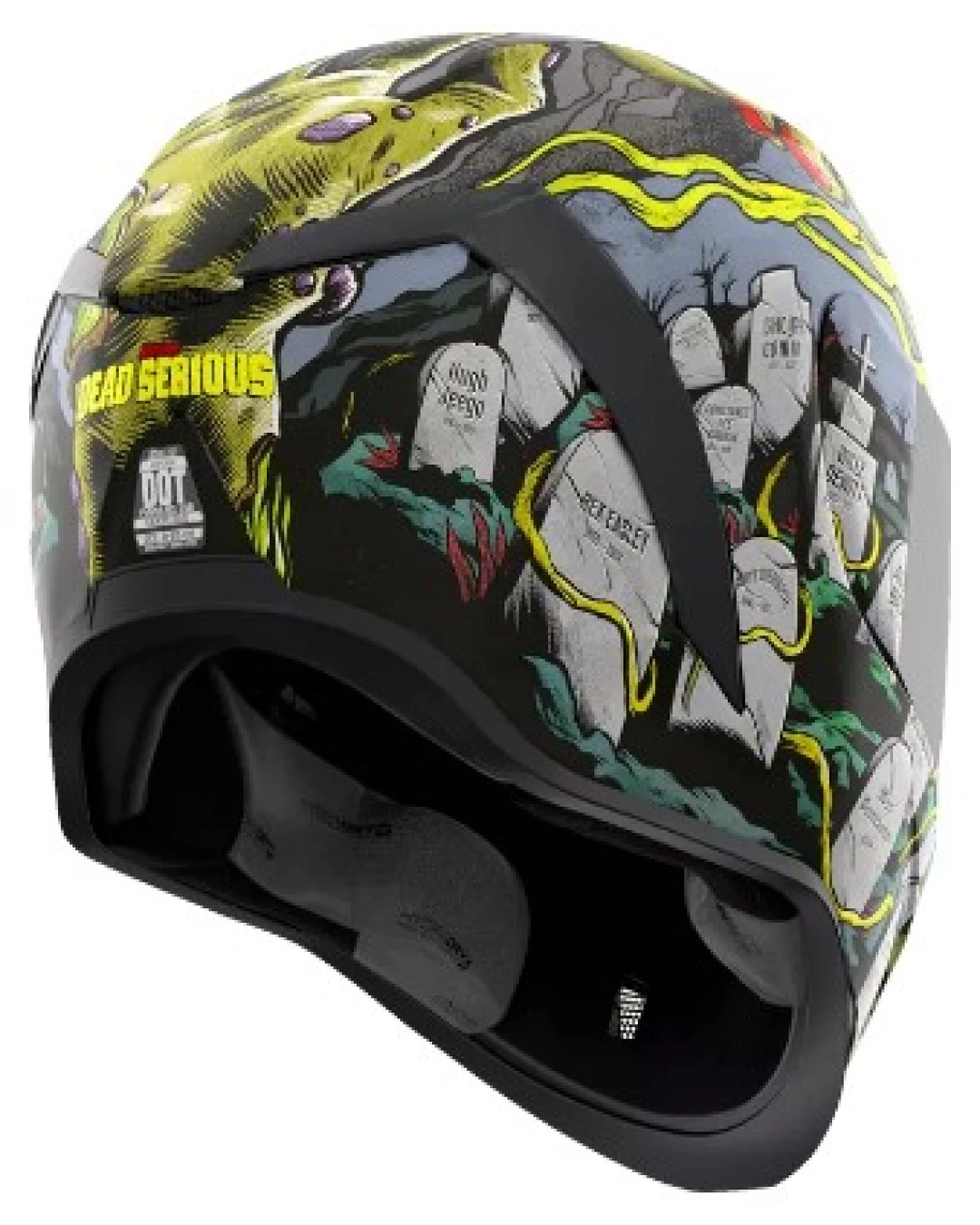 Каска ICON AIRFORM Dead Serious BK