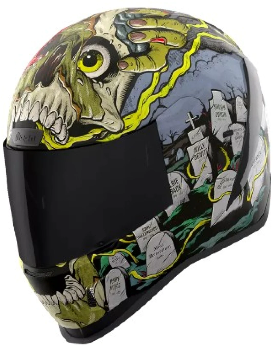 Каска ICON AIRFORM Dead Serious BK