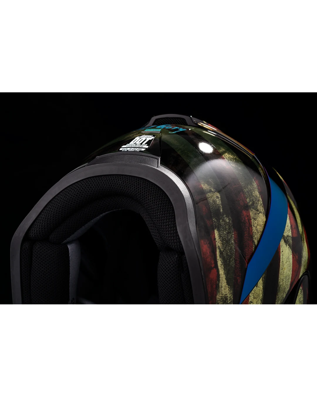 Каска ICON AIRFORM OLD GLORY GL