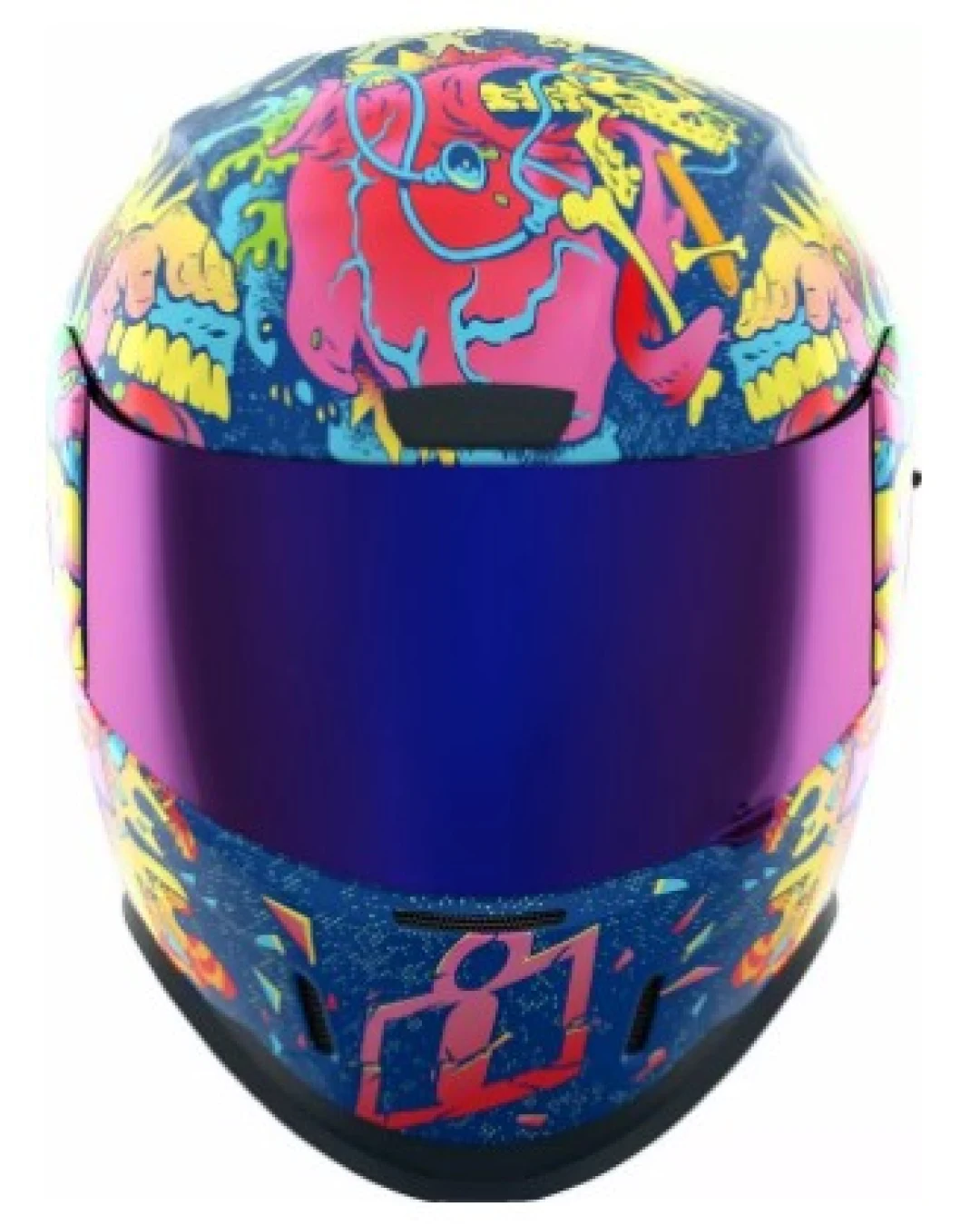 Каска ICON Airform™ Scatterbrain MIPS® Purple/Multi