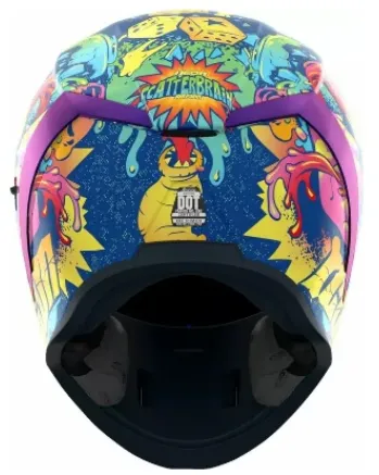 Каска ICON Airform™ Scatterbrain MIPS® Purple/Multi