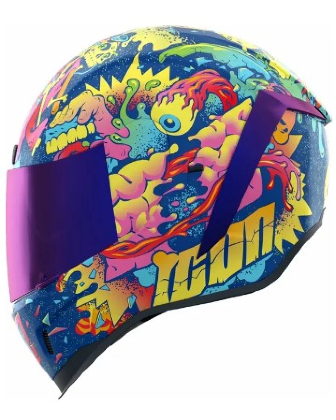 Каска ICON Airform™ Scatterbrain MIPS® Purple/Multi