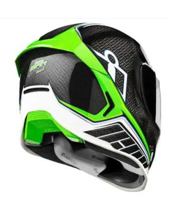 Каска ICON AIRFRAME Carbon Hyperstrike GREEN