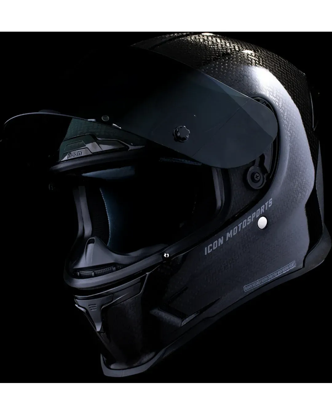 Каска ICON Airframe Pro™ Carbon 4Tress BLACK