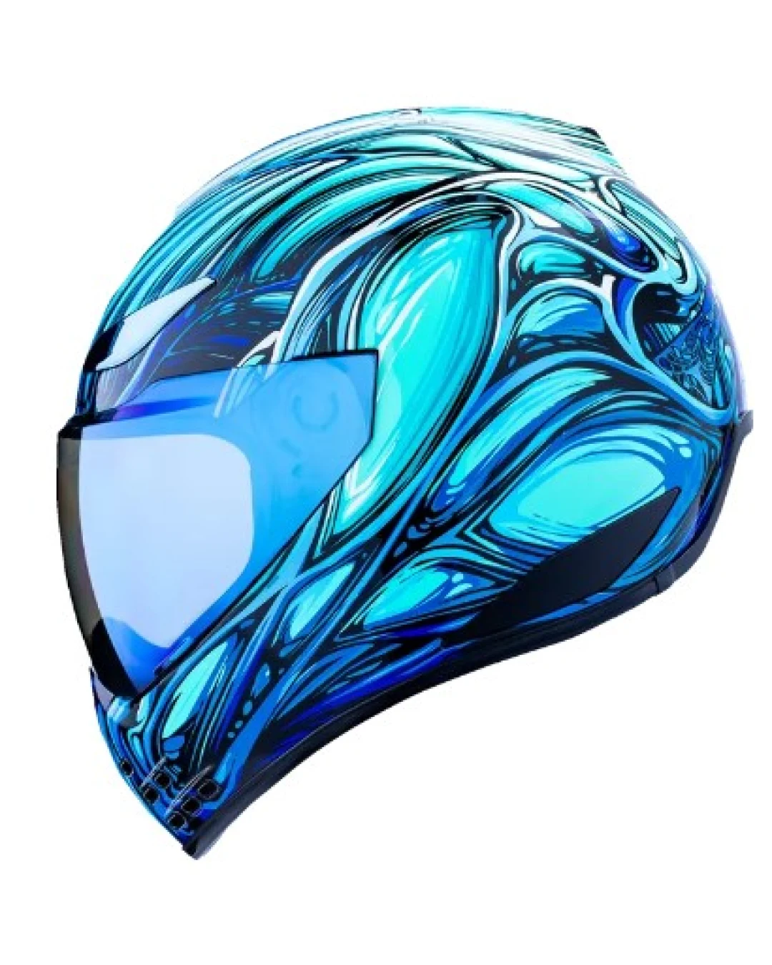 Каска ICON DOMAIN NOUVEAU BLUE