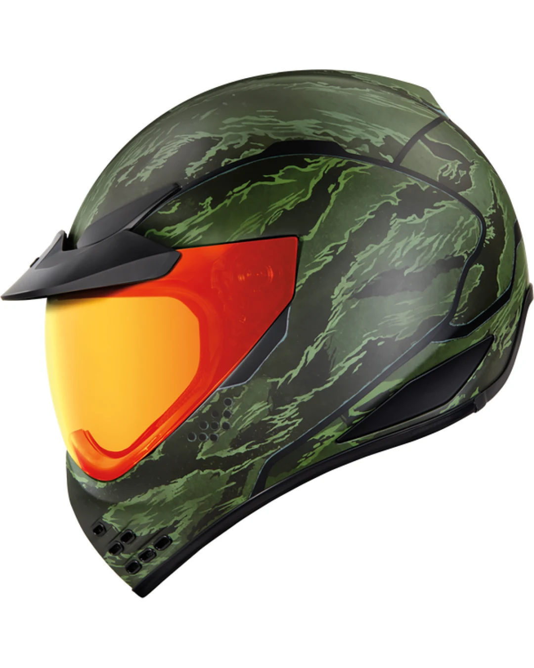 Каска ICON DOMAIN TIGER'S BLOOD GREEN