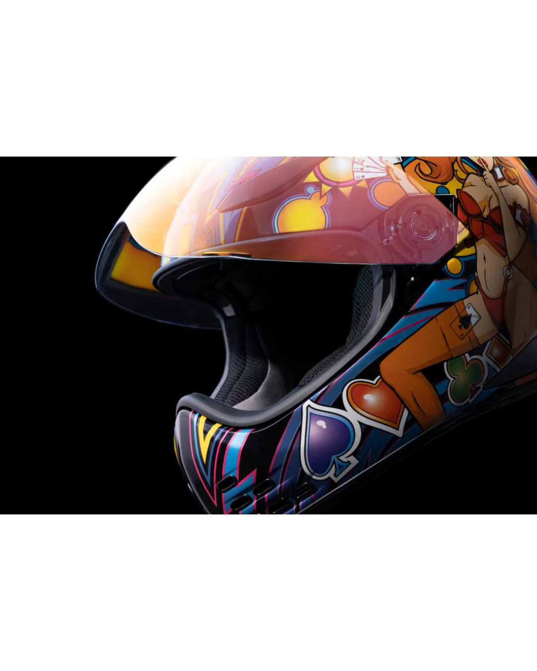 Каска ICON Domain™ Lucky Lid N4