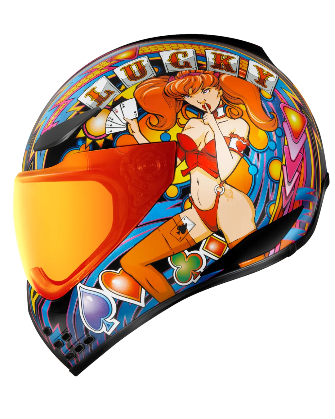 Каска ICON Domain™ Lucky Lid N4