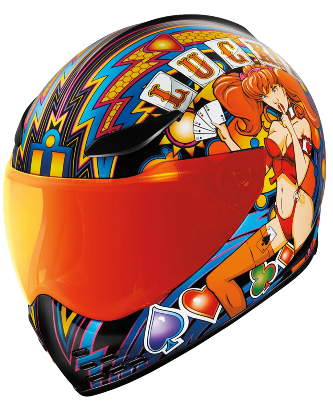 Каска ICON Domain™ Lucky Lid N4