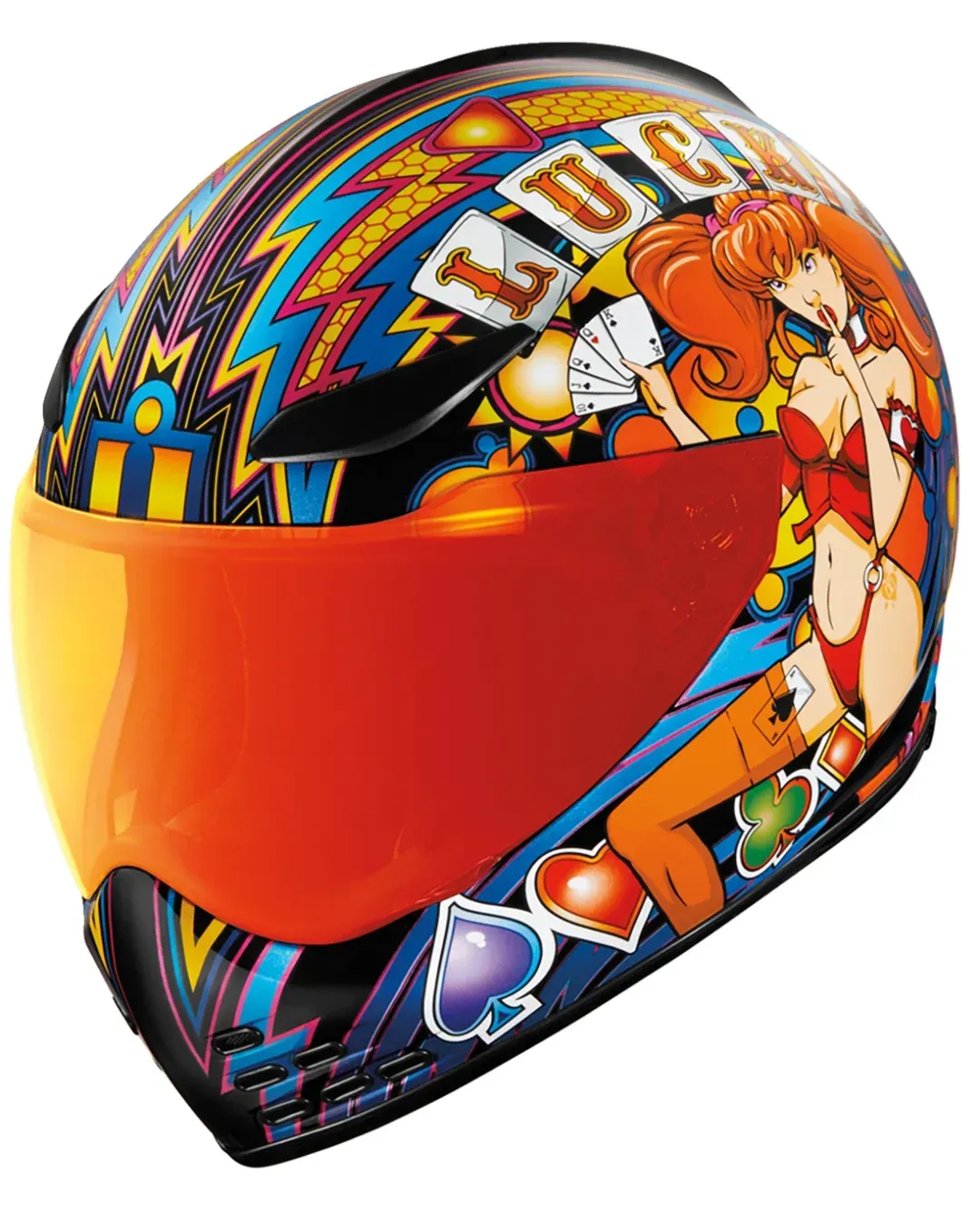 Каска ICON Domain™ Lucky Lid N4