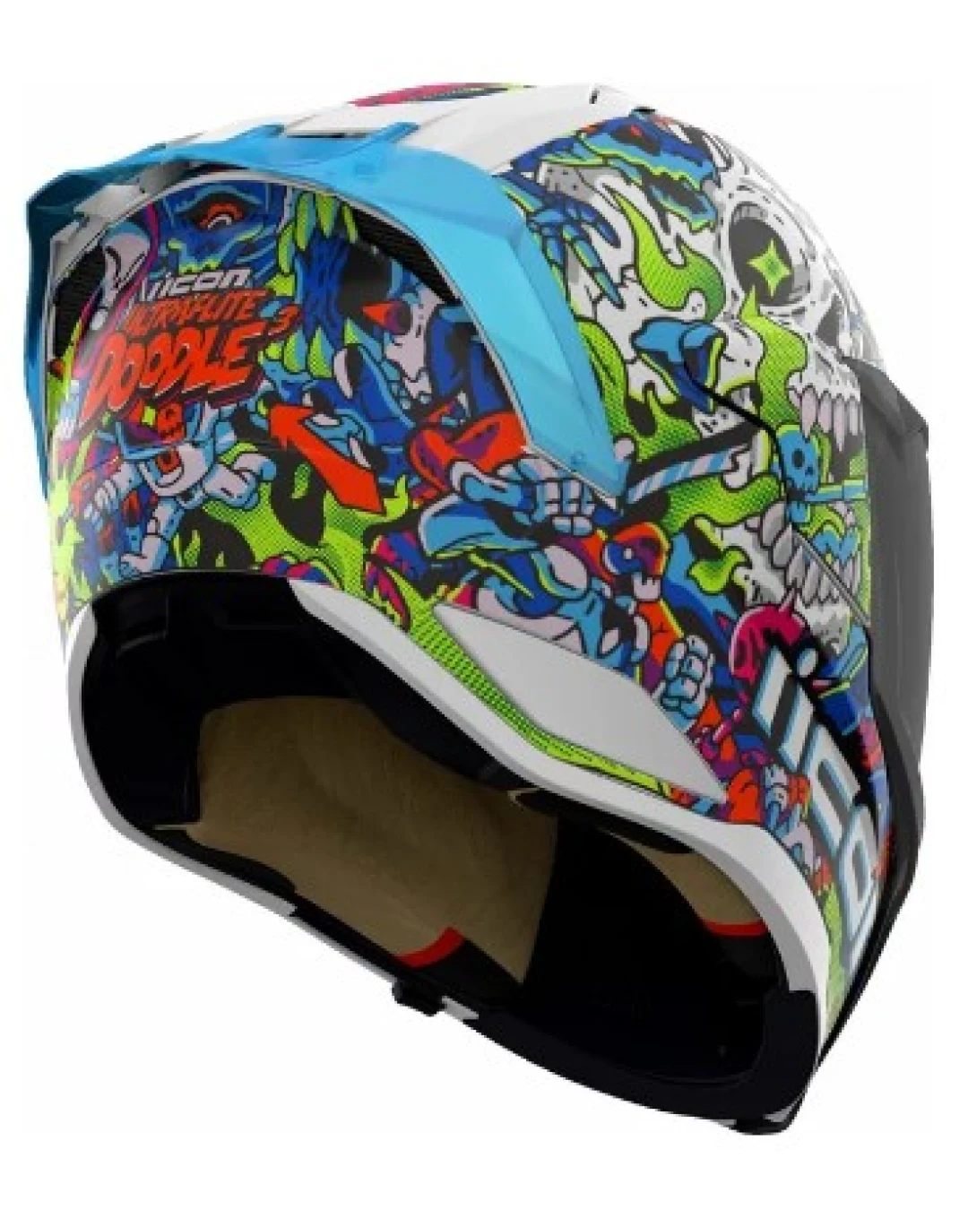 Каска ICON Ultraflite Doodle 3 MIPS® BL