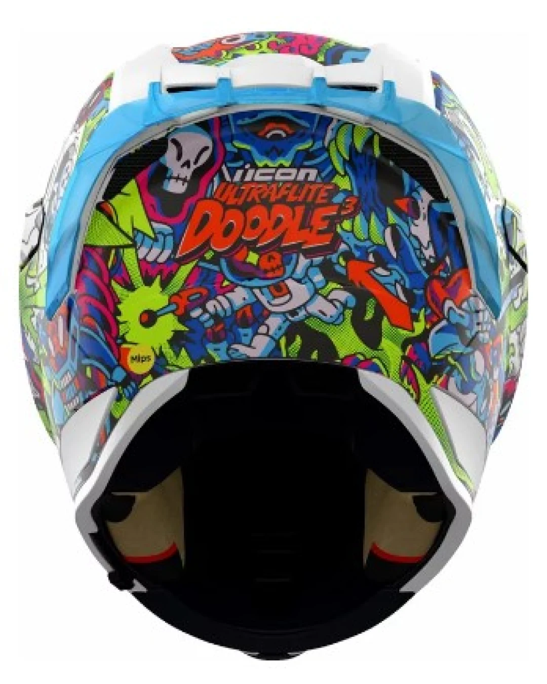 Каска ICON Ultraflite Doodle 3 MIPS® BL