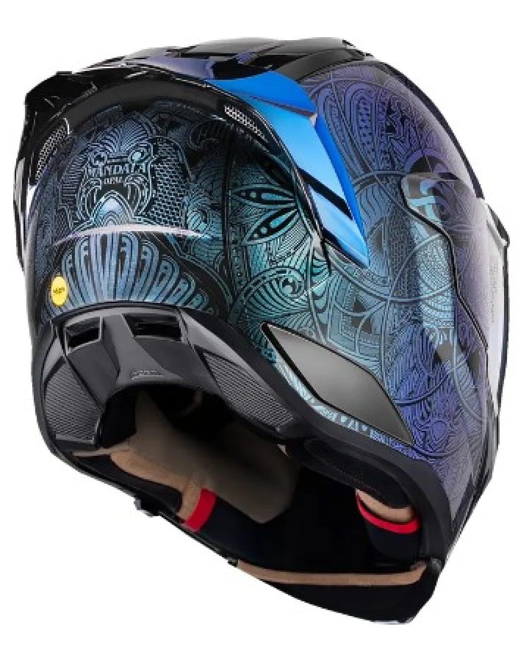 Каска ICON Ultraflite™ Opal Mandala MIPS® BLUE