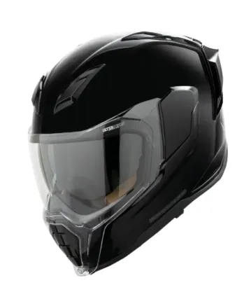 Каска ICON Ultraflite™ Solid MIPS® BLACK GLOSS