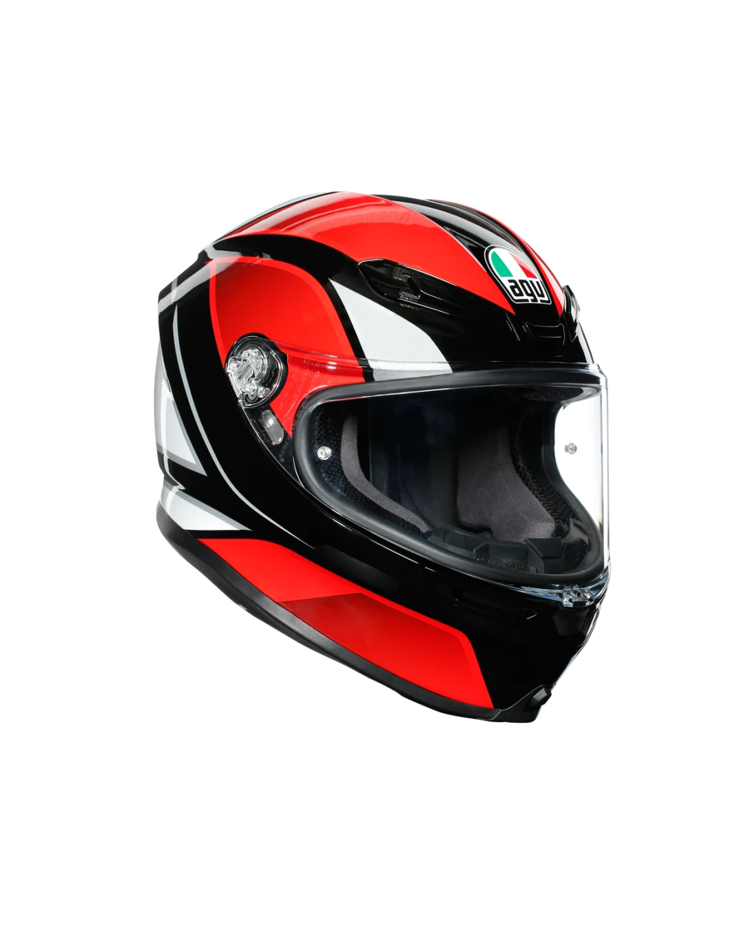 КАСКА K-6 S HYPHEN BLACK/RED/WHITE