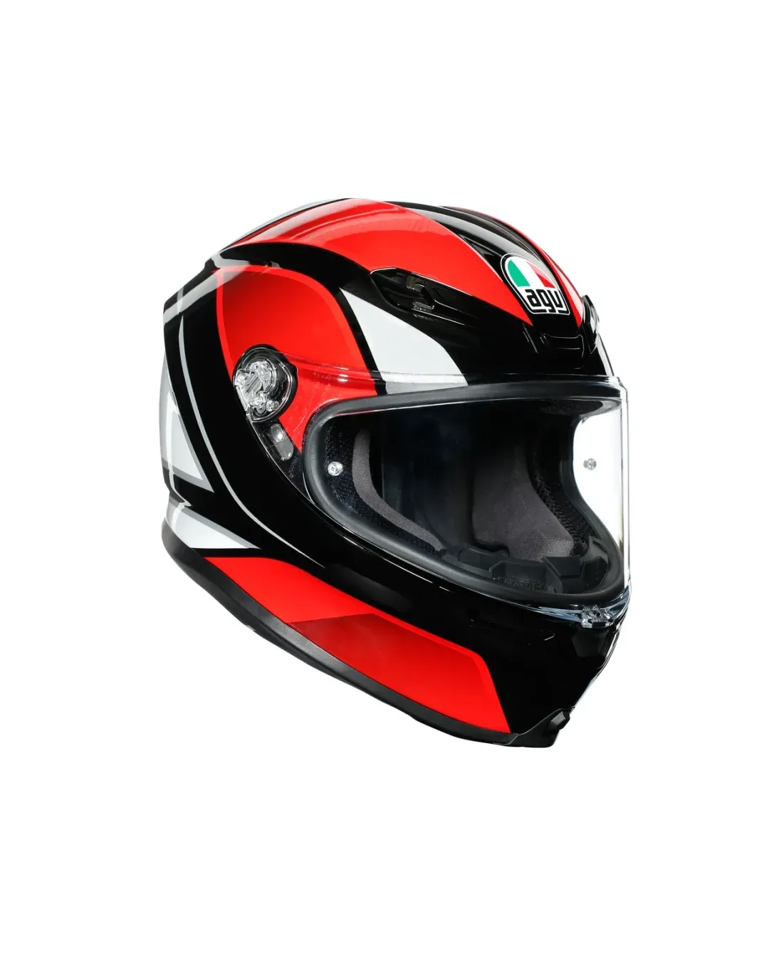 КАСКА K-6 S HYPHEN BLACK/RED/WHITE
