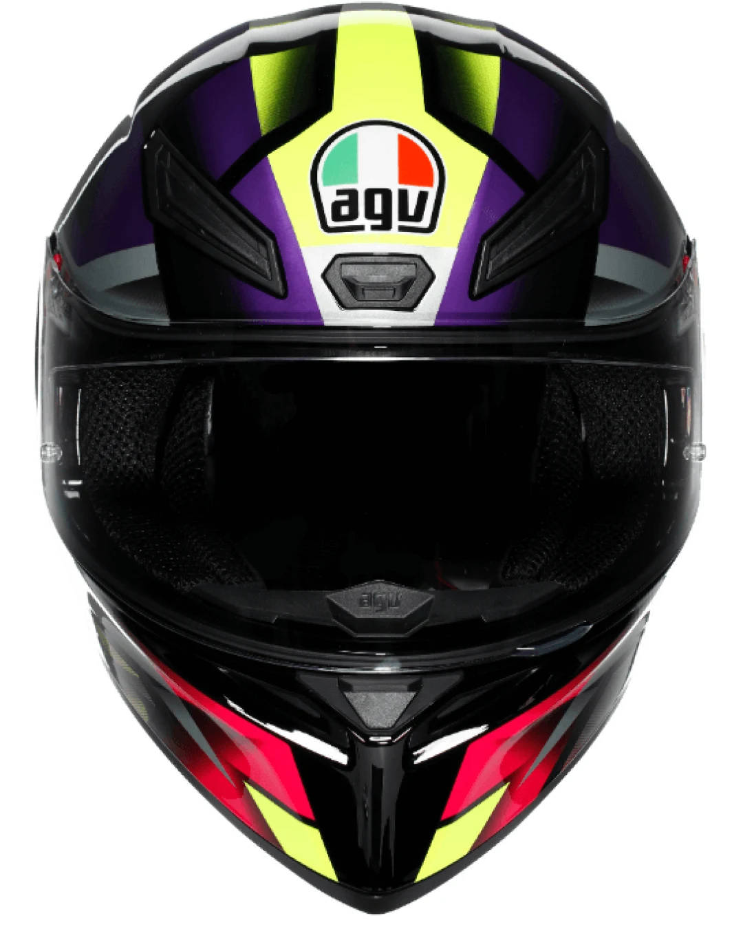 Каска K1 S E2206 - FASTLAP BLACK/PURPLE/PINK