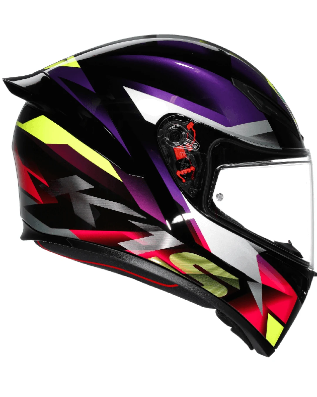 Каска K1 S E2206 - FASTLAP BLACK/PURPLE/PINK