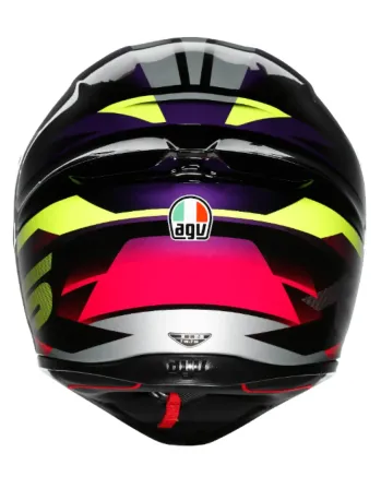 Каска K1 S E2206 - FASTLAP BLACK/PURPLE/PINK