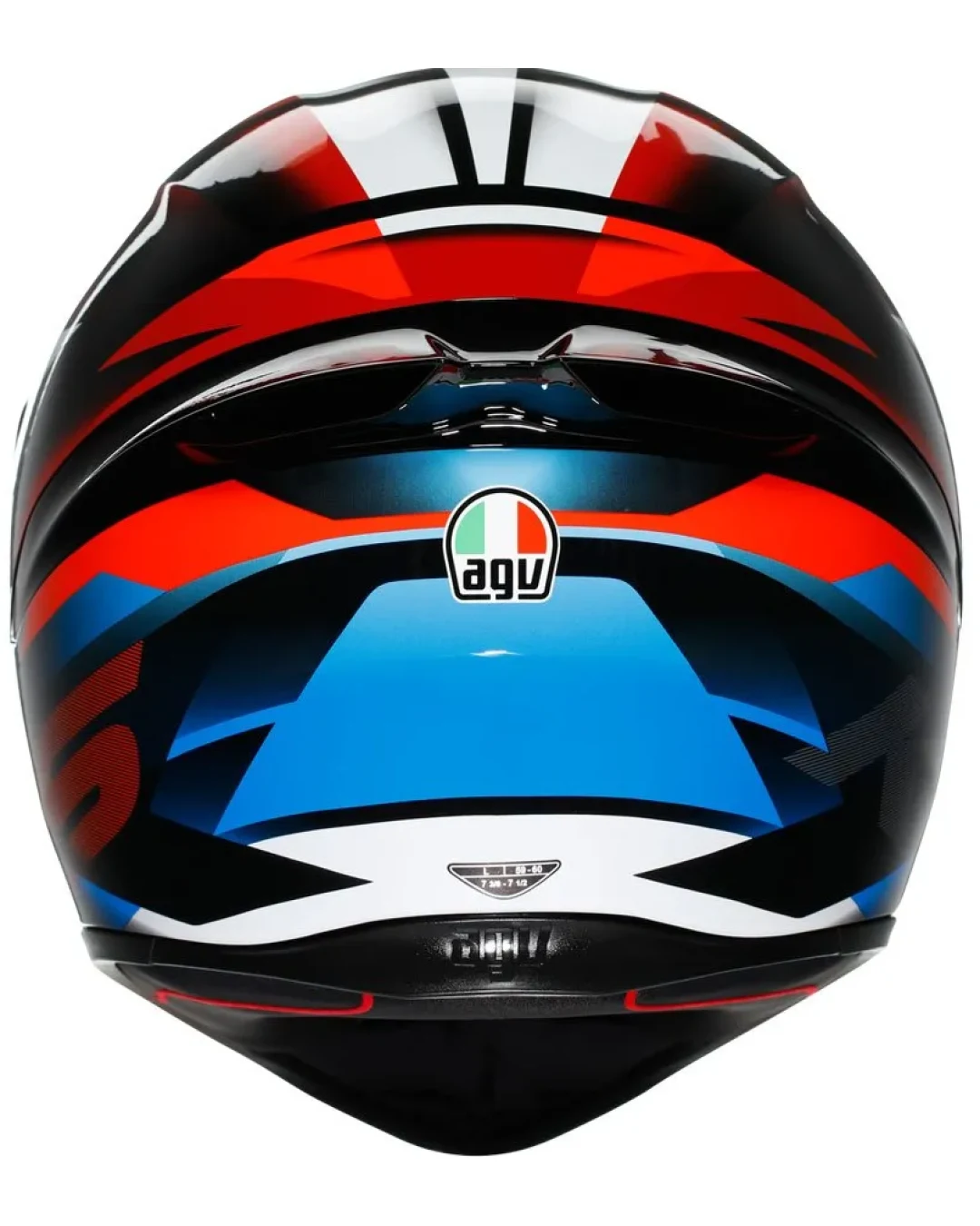 КАСКА K1 S E2206 - FASTLAP BLACK/RED/BLUE