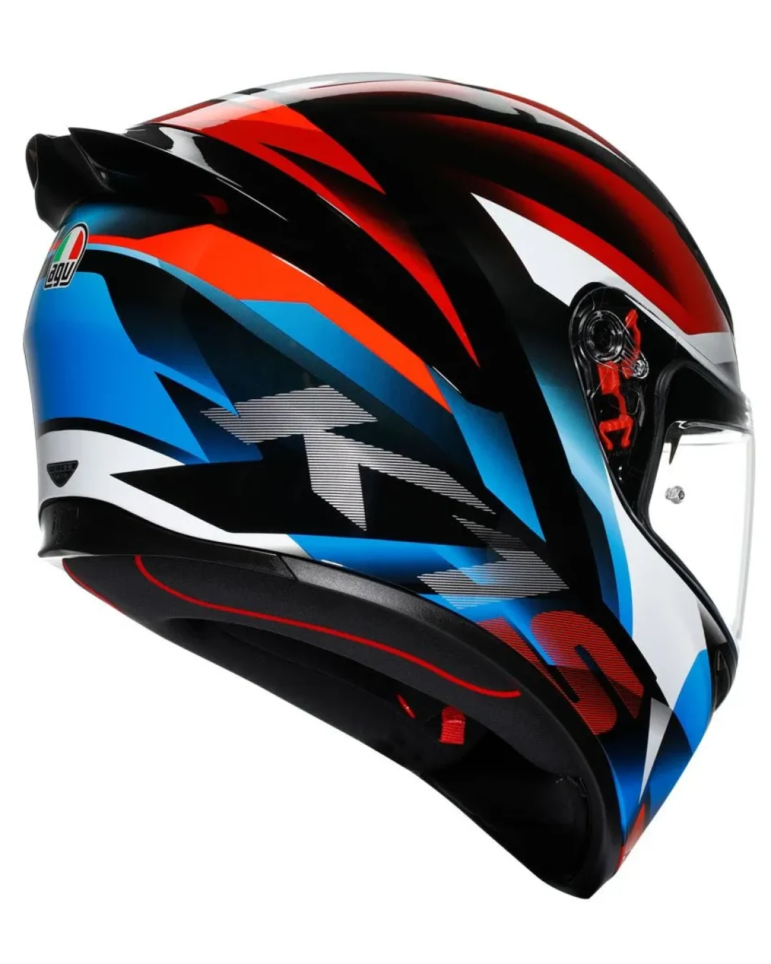КАСКА K1 S E2206 - FASTLAP BLACK/RED/BLUE