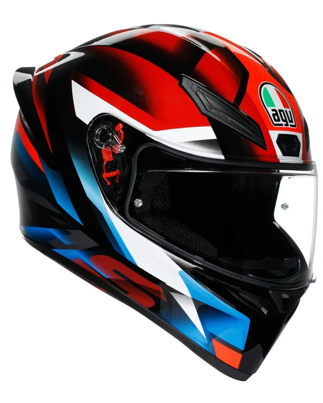 КАСКА K1 S E2206 - FASTLAP BLACK/RED/BLUE